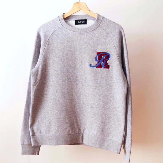 CREST & CURSIVE MONOGRAM: RAGLAN CREW SWEATSHIRT