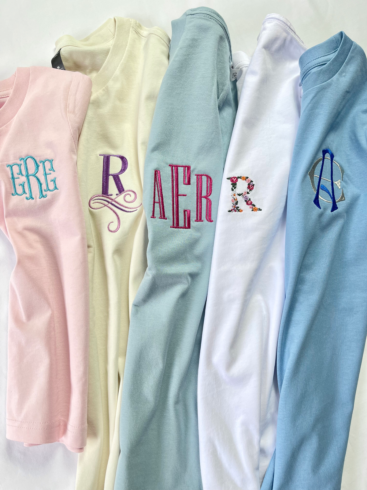 TSHIRTS WITH MONOGRAM