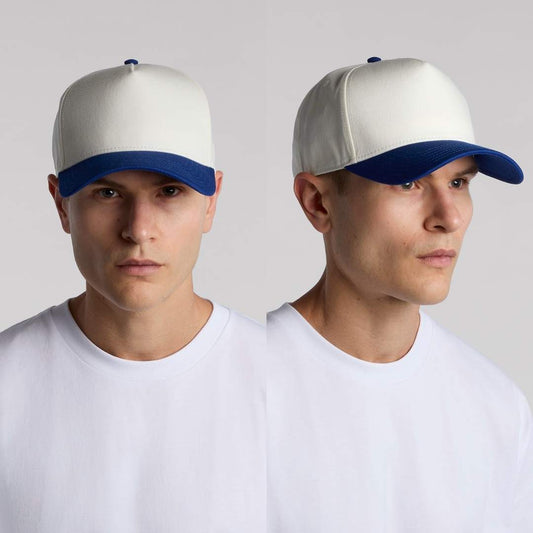 DAD IN 3D PUFF WITH CENTER ACCENT: FRAME TWO-TONE CAP
