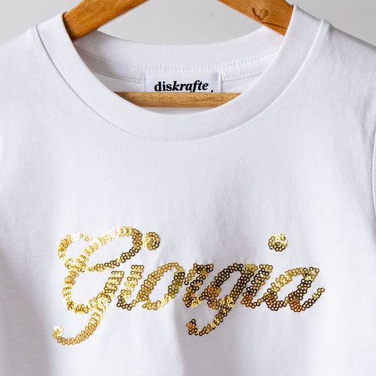 KIDS LUXE SPARKLE: REGULAR TEE