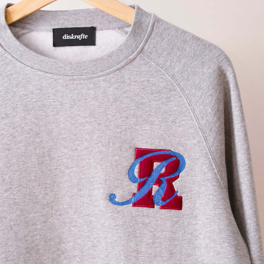 CREST & CURSIVE MONOGRAM: RAGLAN CREW SWEATSHIRT