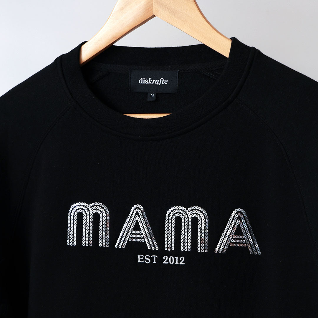 Mama in Dyna Silver Sequin 