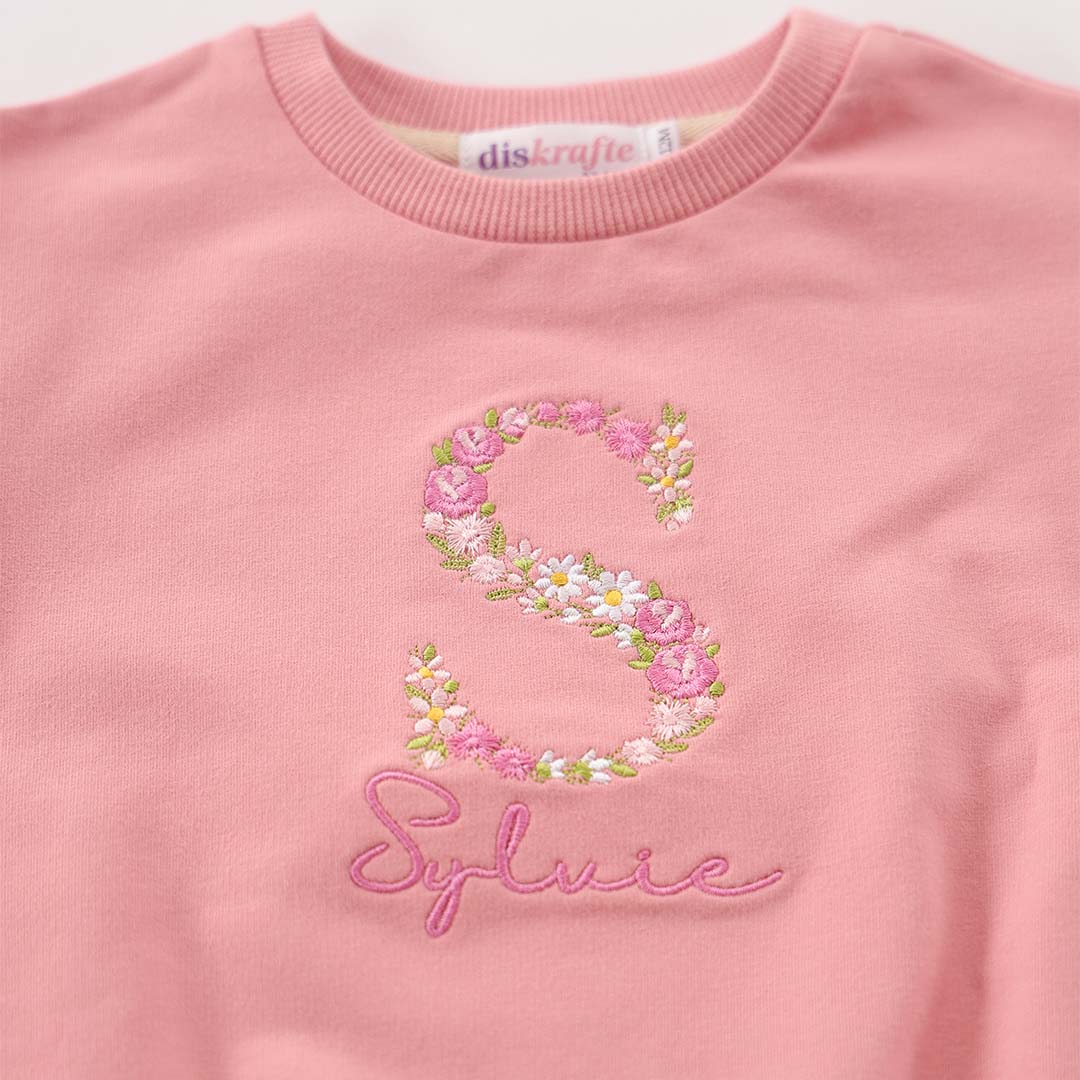 BUBS BUBBLE ROMPER: HEIRLOOM MONOGRAM